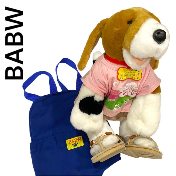 BuildABear Toys Build A Bear Retired 7 Beagle With